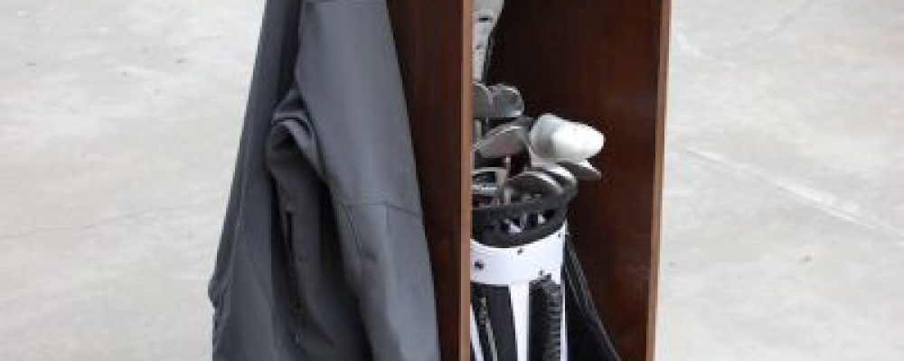 DIY Golf Bag Locker